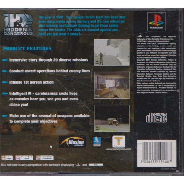 Hidden & Dangerous (Spil)