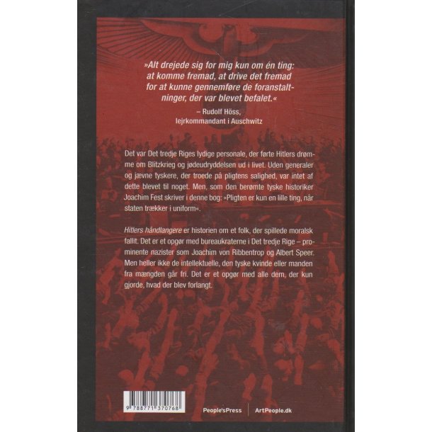 Hitlers h�ndlangere (Bog)