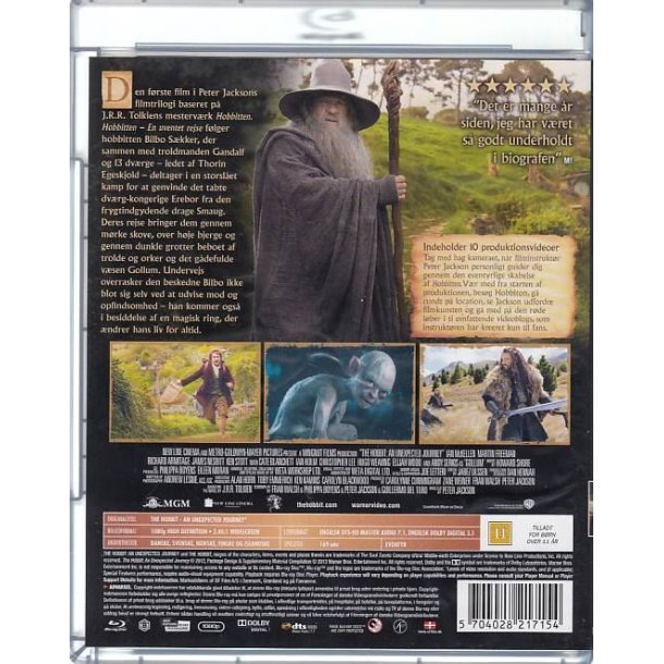 Hobbitten - En uventet rejse (Blu-ray)