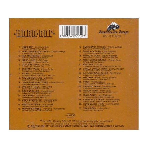 Hobo Bop (CD)