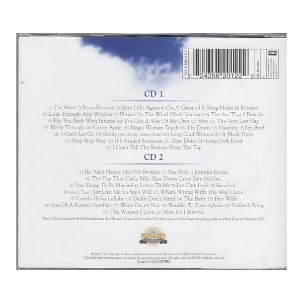 The Hollies ?� Greatest Hits (CD)