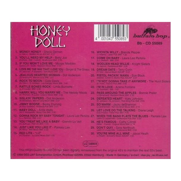 Honey Doll (CD)