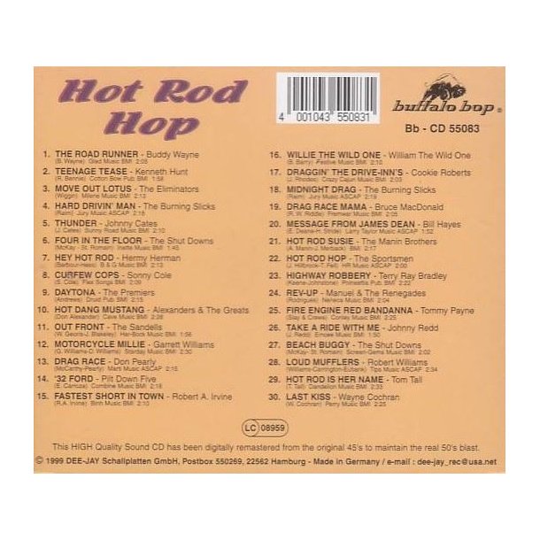 Hot Rod Hop (CD)