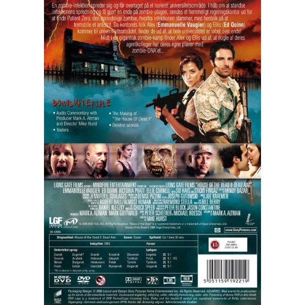 House of the dead 2 - Dead aim (DVD)