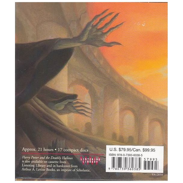 Harry Potter and the Deathly Hallows (Lydbog)