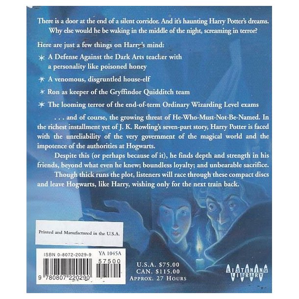 Harry Potter and the Orden of the Phoenx (Lydbog)