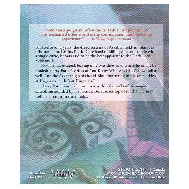 Harry Potter and the Prisoner of Azkaban ( Lydbog)