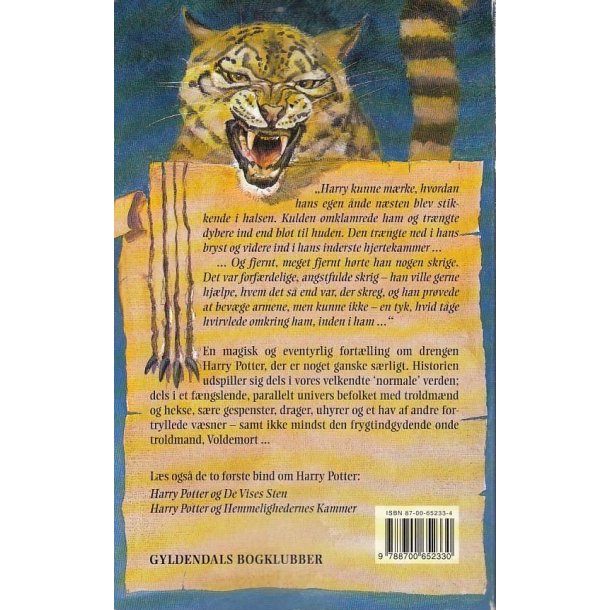 Harry Potter og fangen fra Azkaban (Bog)