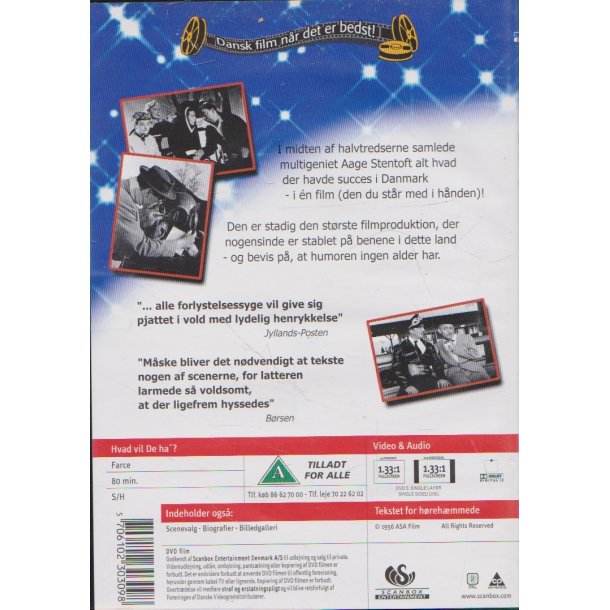 Hvad vil de ha'? (DVD)