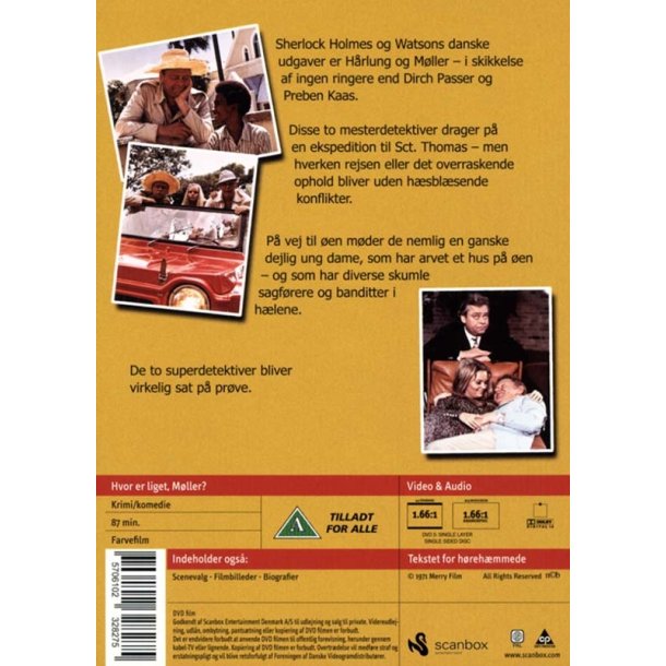 Hvor er liget M�ller? (DVD)