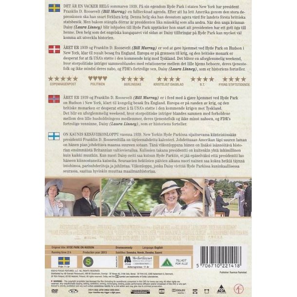 Hyde Park on Hudson (DVD)