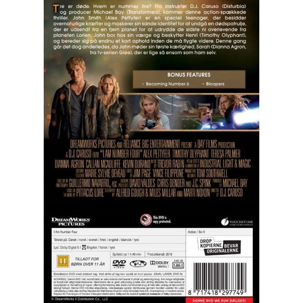 I am number four (DVD)