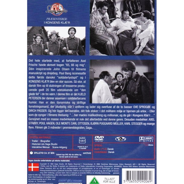 I kongens kl�'r (DVD)