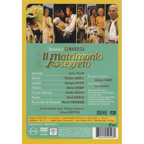 Il matrimonio Segreto (DVD)