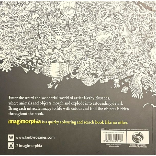 Imagimorphia - An Extreme Colouring and Search Challenge (Bog)