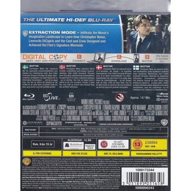 Inception (Blu-ray)