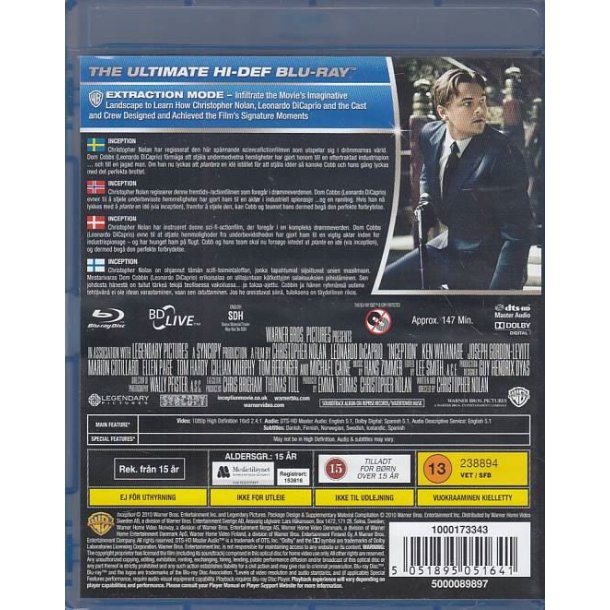 Inception (Blu-ray)