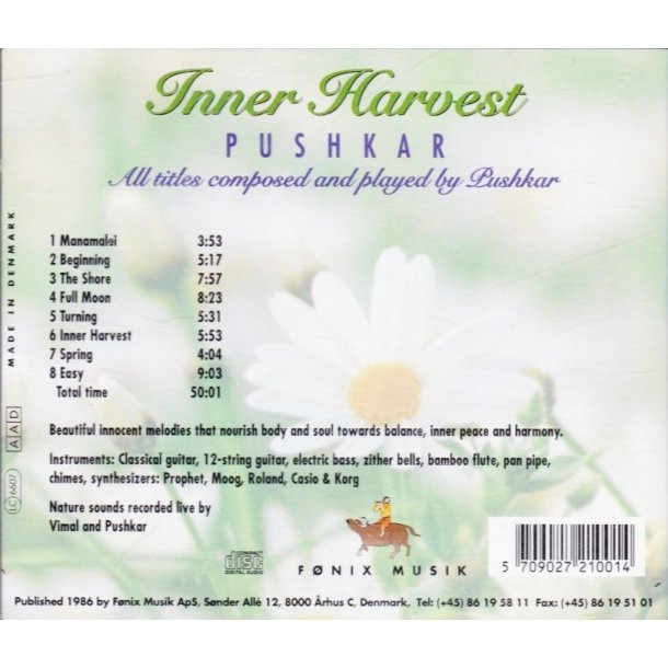 Inner Harvest (CD)