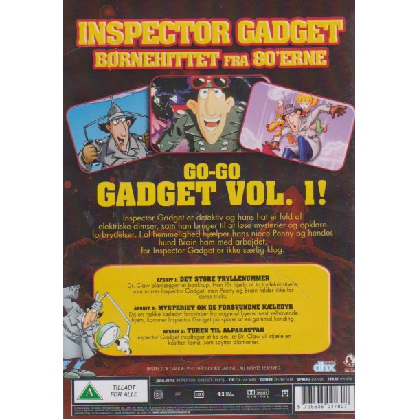 Inspector Gadget Vol. 1 (DVD)