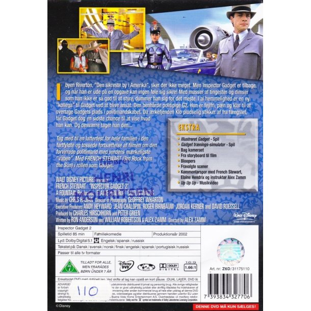 Inspektor Gadget 2 (DVD)