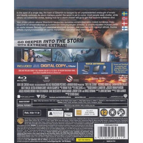 Into the storm (Blu-ray)