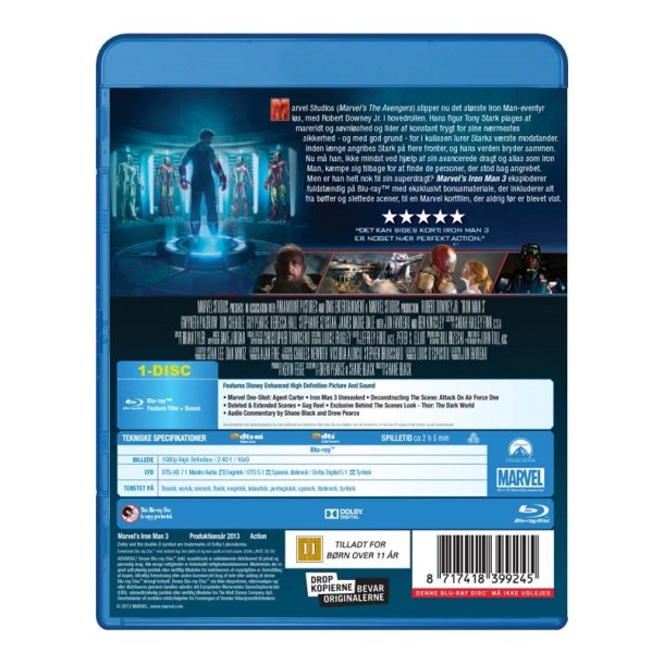 Iron Man 3 (Blu-ray)