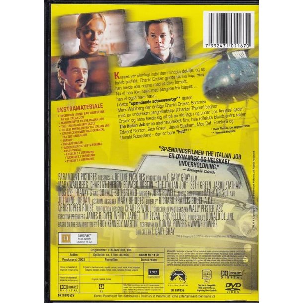 The Italian job (DVD)