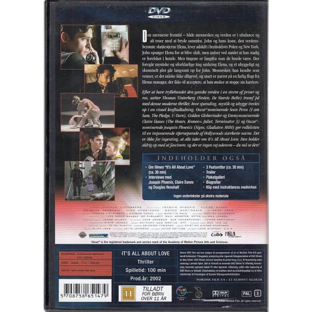 It's all about love (DVD)