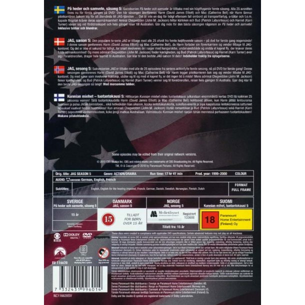 JAG - S�son 5 (DVD)
