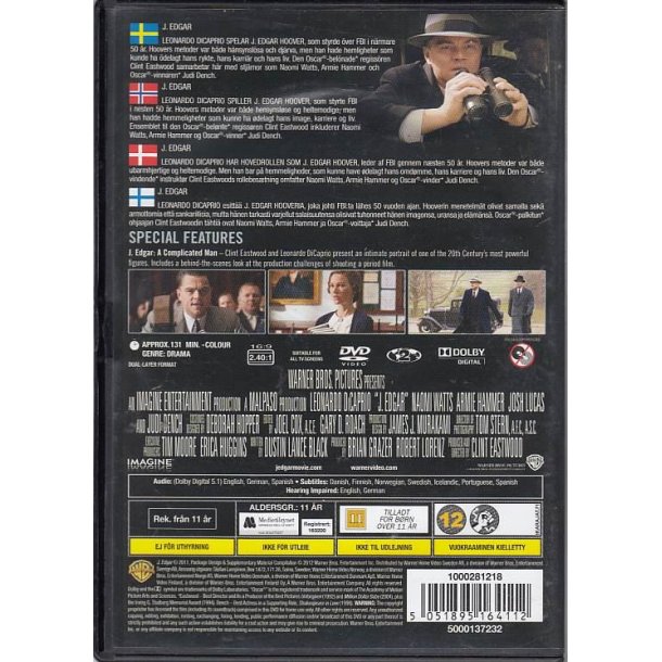 J. Edgar (DVD)