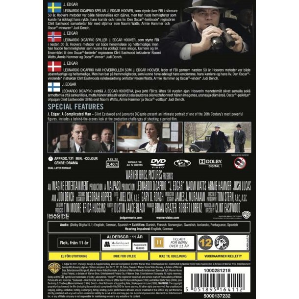 J. Edgar (DVD)