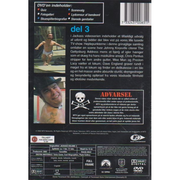 Jackass del 3 (DVD)