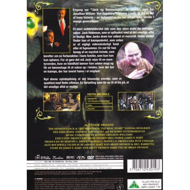 Jack og b�nnestagen (DVD)