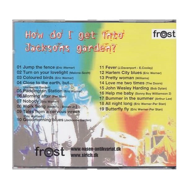 How Do I Get Into Jacksons Garden (CD)