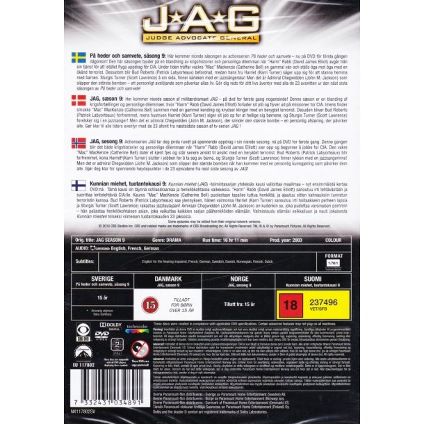 JAG - S�son 9 (DVD)