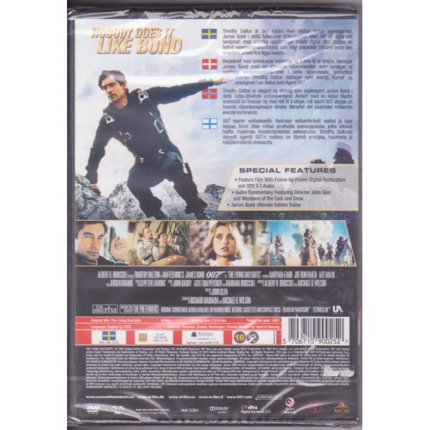 James Bond 007 - The Living Daylights (DVD)