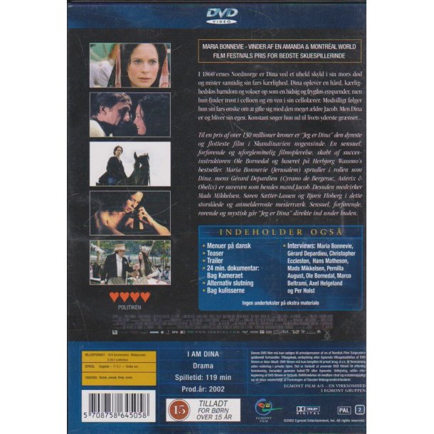 Jeg er Dina (DVD)