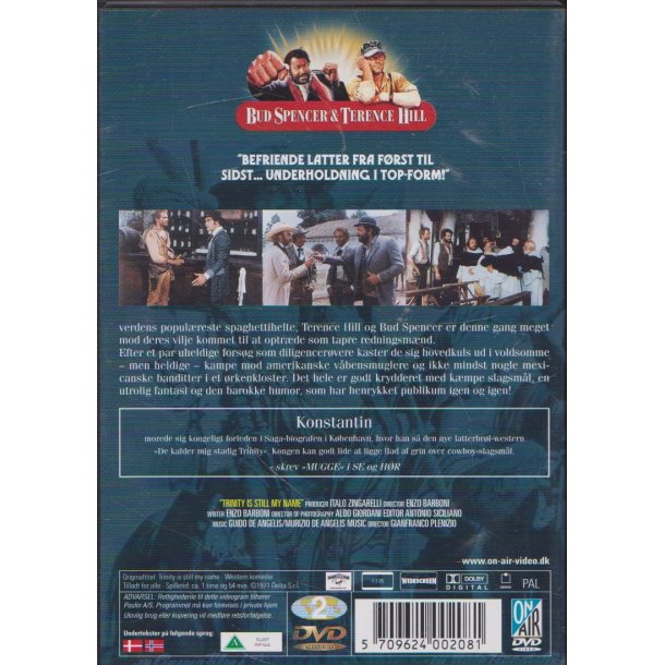Bud Spencer og Terence Hill - Jeg hedder stadig Trinity (DVD)