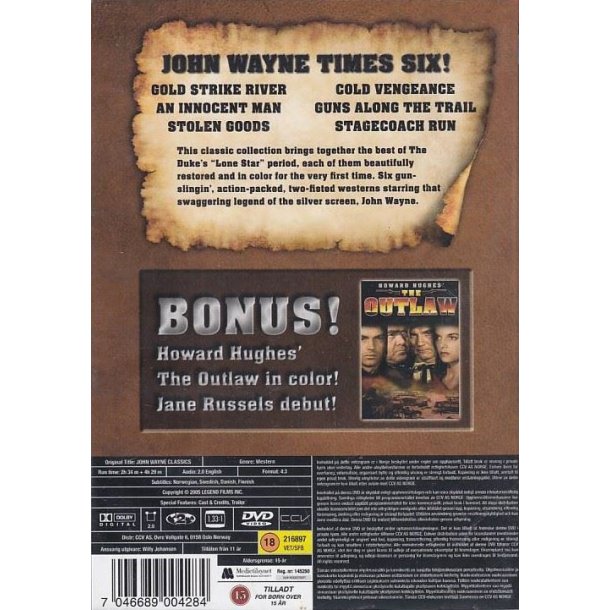 John Wayne Box (DVD)