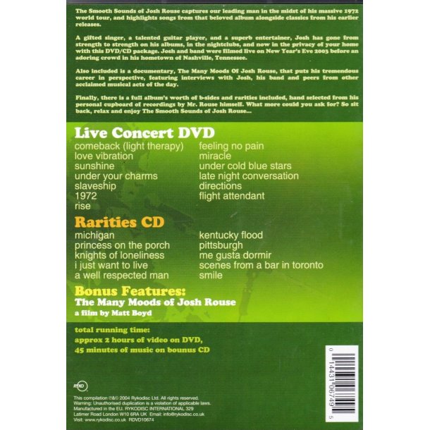 The Smooth sounds of Jush Rouse (DVD)