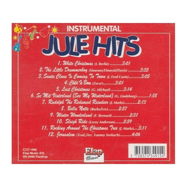 Instrumental Julehits Vol. 2 (CD)