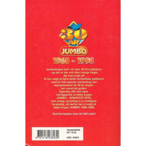 Jumbo 1968-1998 (30 �rs Jubil�um bog) (Bog)