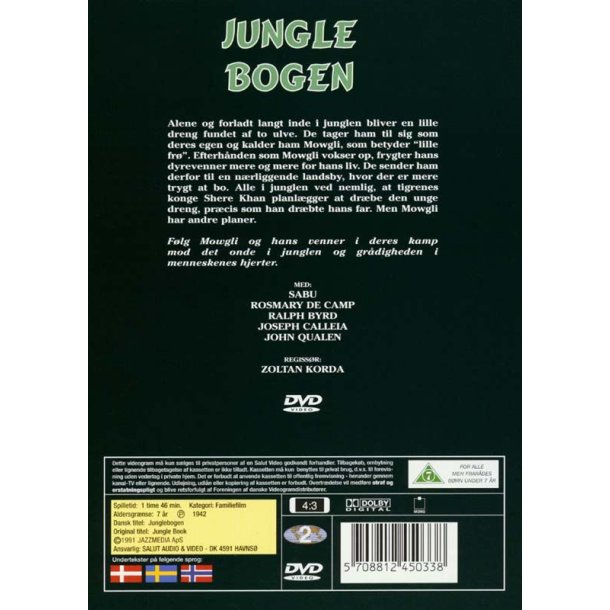 Junglebogen (DVD)