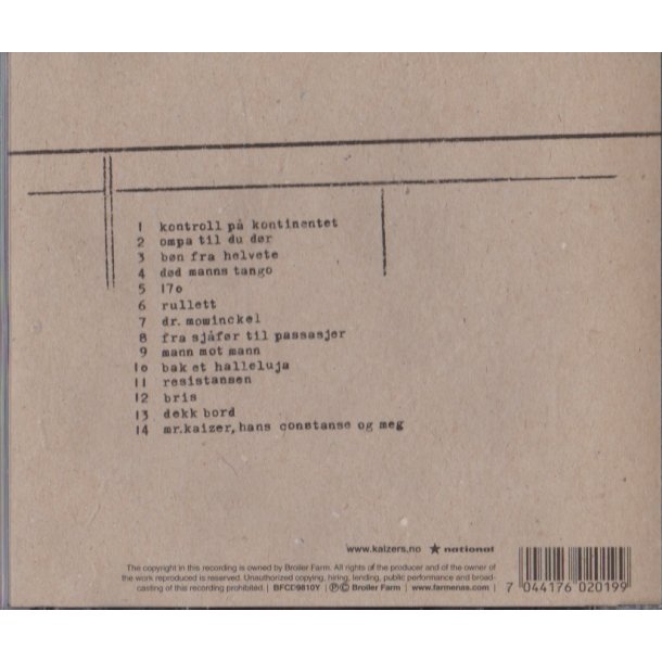 Ompa til du d�r (CD)