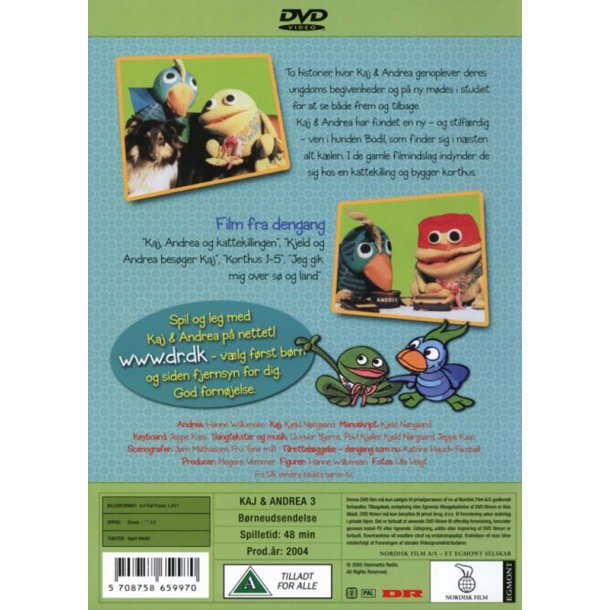 Kaj og Andrea 3 (DVD)