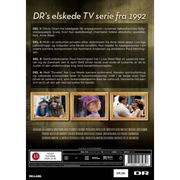 Kald mig Liva - Den komplette serie (DVD)