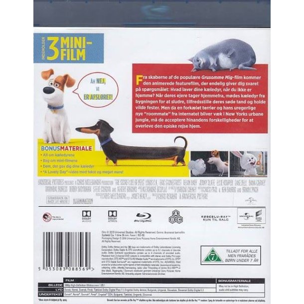 K�ledyrenes hemmelige liv (Blu-ray)