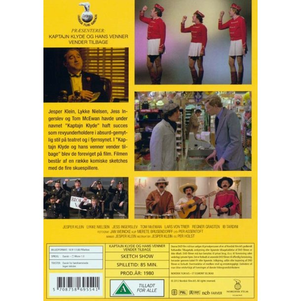 Kaptajn Klyde og hans venner vender tilbage (DVD)