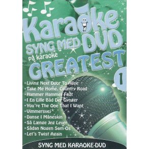 Karaoke syng med p� karaoke - Greatest 1 (DVD)