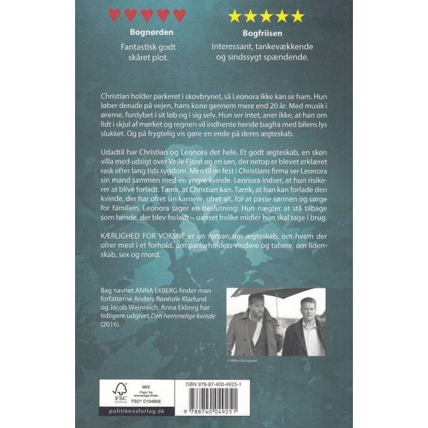 K�rlighed for voksen (Bog)